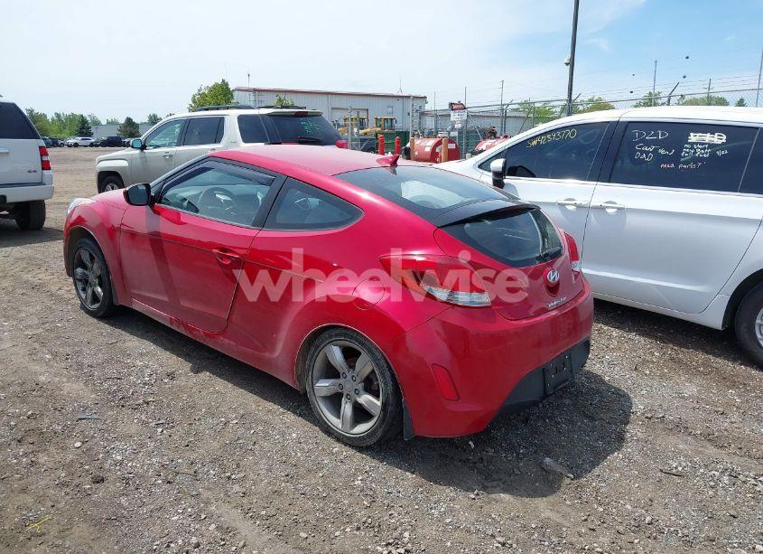 Photo 3 of 2012 Hyundai Veloster BASE W/GRAY (VIN KMHTC6AD8CU019848)