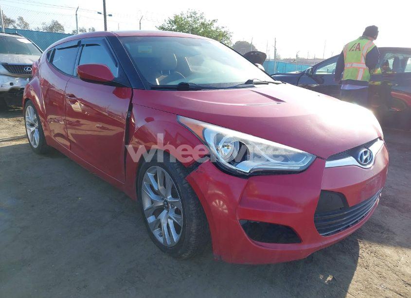 2013 Hyundai Veloster BASE W/GRAY (VIN KMHTC6AD8DU108918) main photo