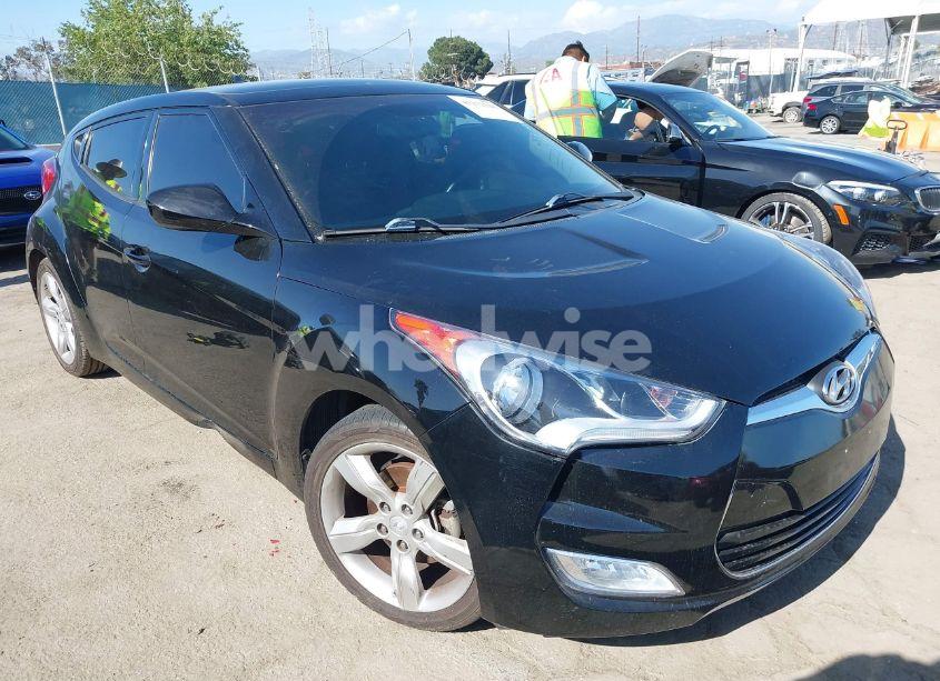 2014 Hyundai Veloster BASE W/RED (VIN KMHTC6AD8EU190795) main photo