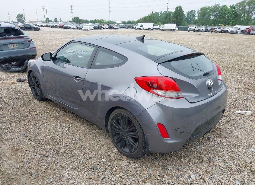 Photo 3 of 2012 Hyundai Veloster BASE W/BLACK (VIN KMHTC6ADXCU030284)