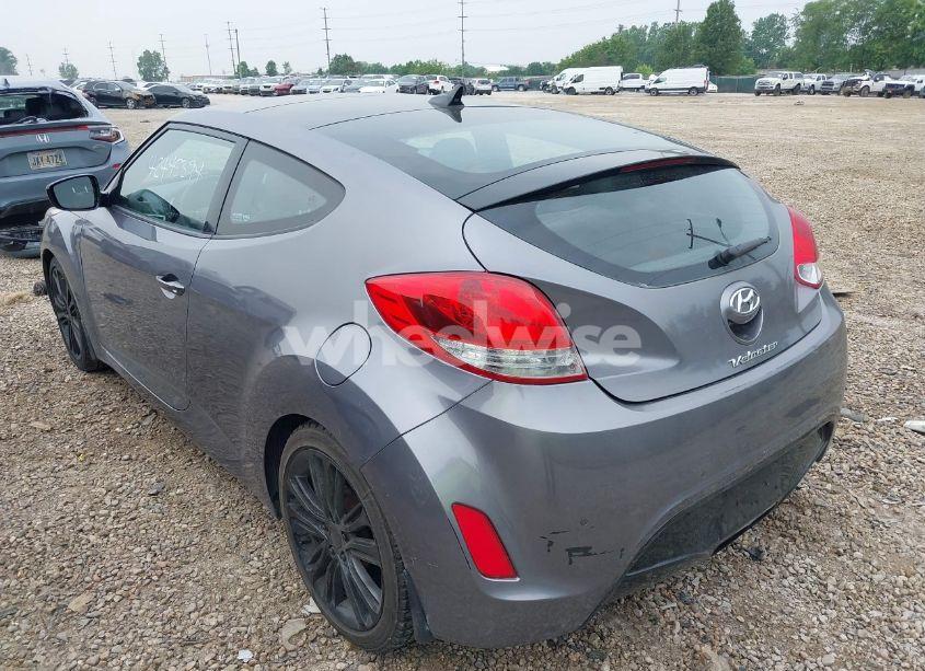 Photo 6 of 2012 Hyundai Veloster BASE W/BLACK (VIN KMHTC6ADXCU030284)