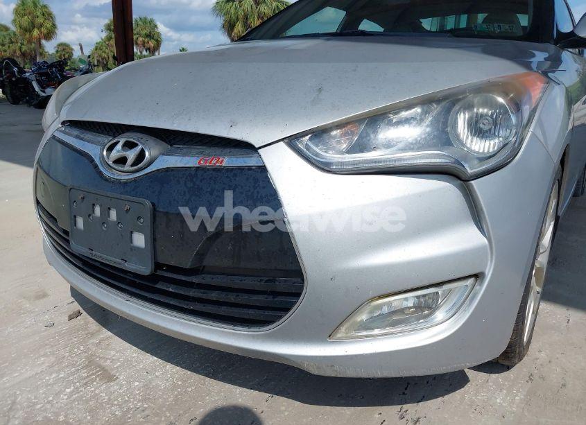 Photo 6 of 2012 Hyundai Veloster BASE W/GRAY (VIN KMHTC6ADXCU056898)