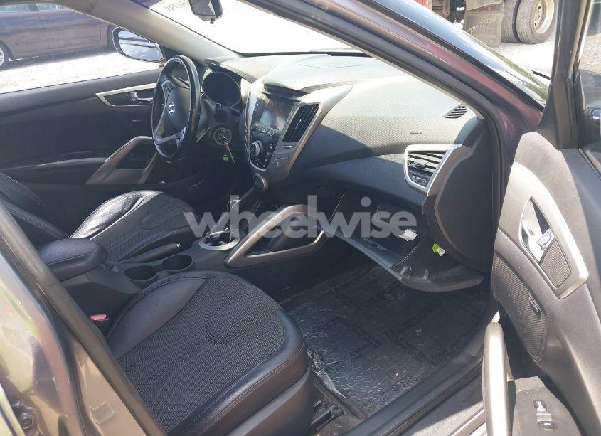 Photo 5 of 2012 Hyundai Veloster BASE W/BLACK (VIN KMHTC6ADXCU061325)