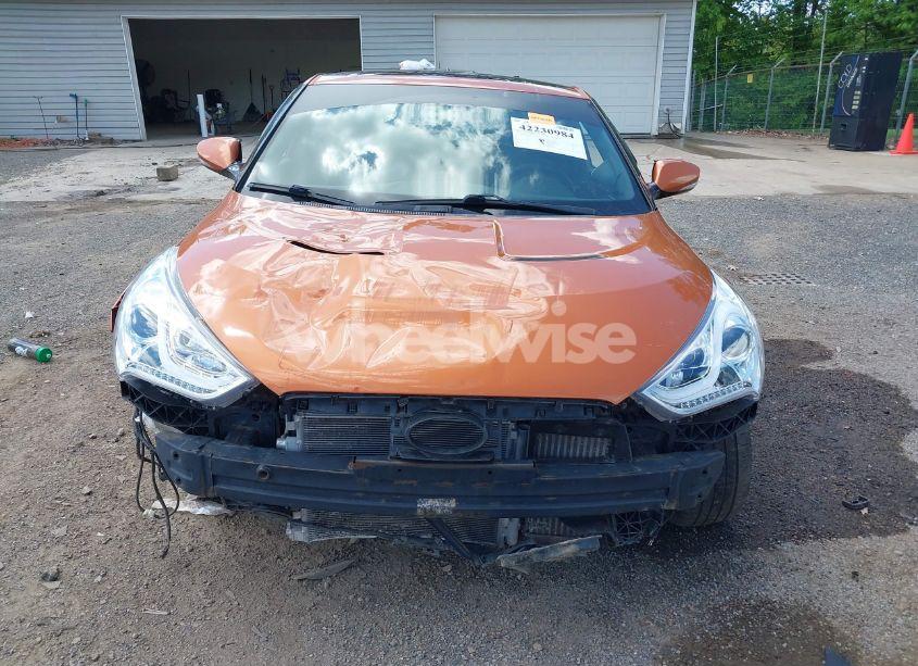 Photo 12 of 2013 Hyundai Veloster TURBO W/BLACK (VIN KMHTC6AE1DU101236)