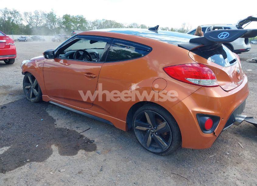 Photo 3 of 2013 Hyundai Veloster TURBO W/BLACK (VIN KMHTC6AE1DU101236)
