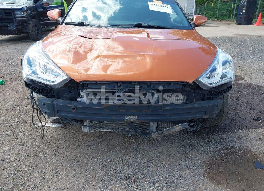 Photo 6 of 2013 Hyundai Veloster TURBO W/BLACK (VIN KMHTC6AE1DU101236)