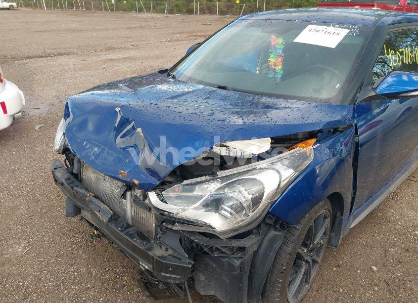 Photo 6 of 2015 Hyundai Veloster TURBO (VIN KMHTC6AE1FU241662)