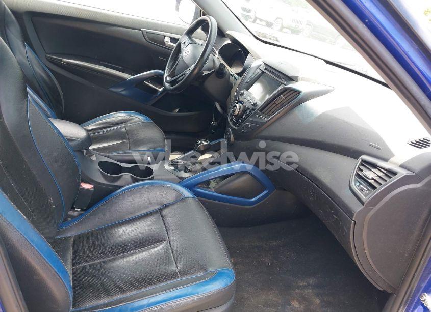 Photo 5 of 2013 Hyundai Veloster TURBO W/BLACK (VIN KMHTC6AE5DU095540)