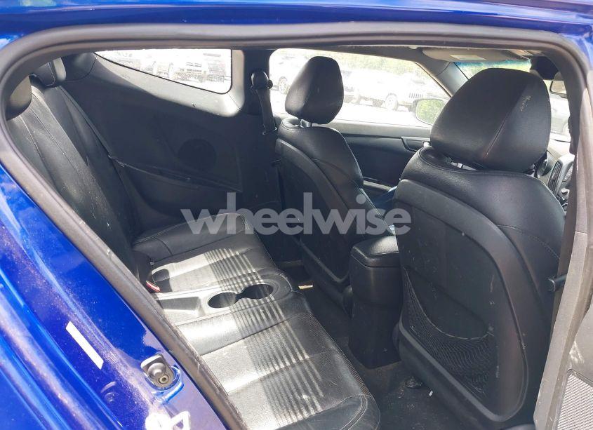 Photo 8 of 2013 Hyundai Veloster TURBO W/BLACK (VIN KMHTC6AE5DU095540)