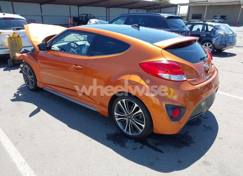 Photo 3 of 2016 Hyundai Veloster TURBO (VIN KMHTC6AE9GU288293)