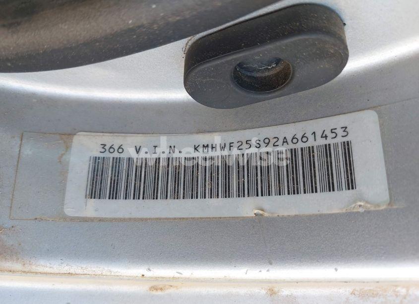 Photo 9 of 2002 Hyundai Sonata (VIN KMHWF25S92A661453)