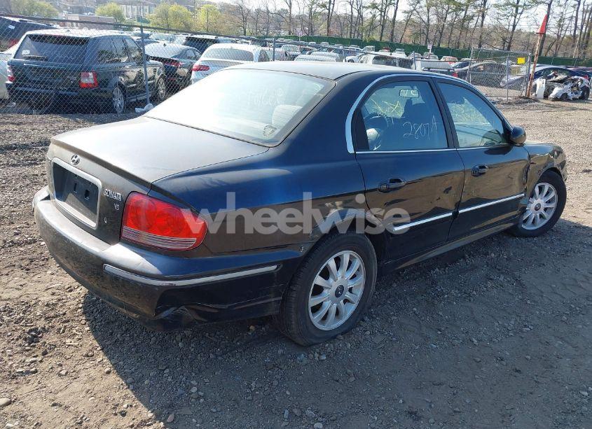 Photo 4 of 2005 Hyundai Sonata GLS/LX (VIN KMHWF35H05A132858)