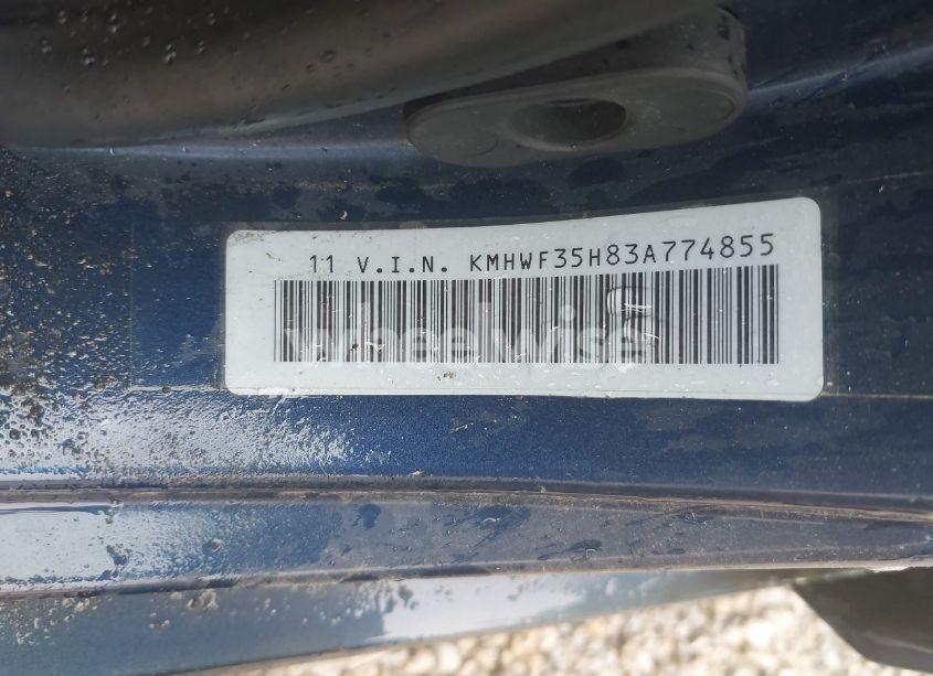 Photo 9 of 2003 Hyundai Sonata GLS/LX (VIN KMHWF35H83A774855)