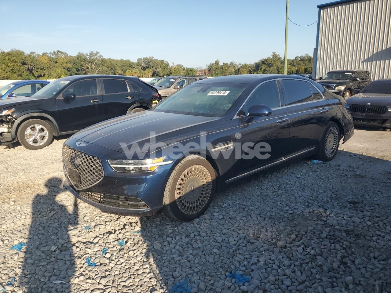 2020 GENESIS G90 PREMIUM (VIN KMTF34PA8LU076409) main photo