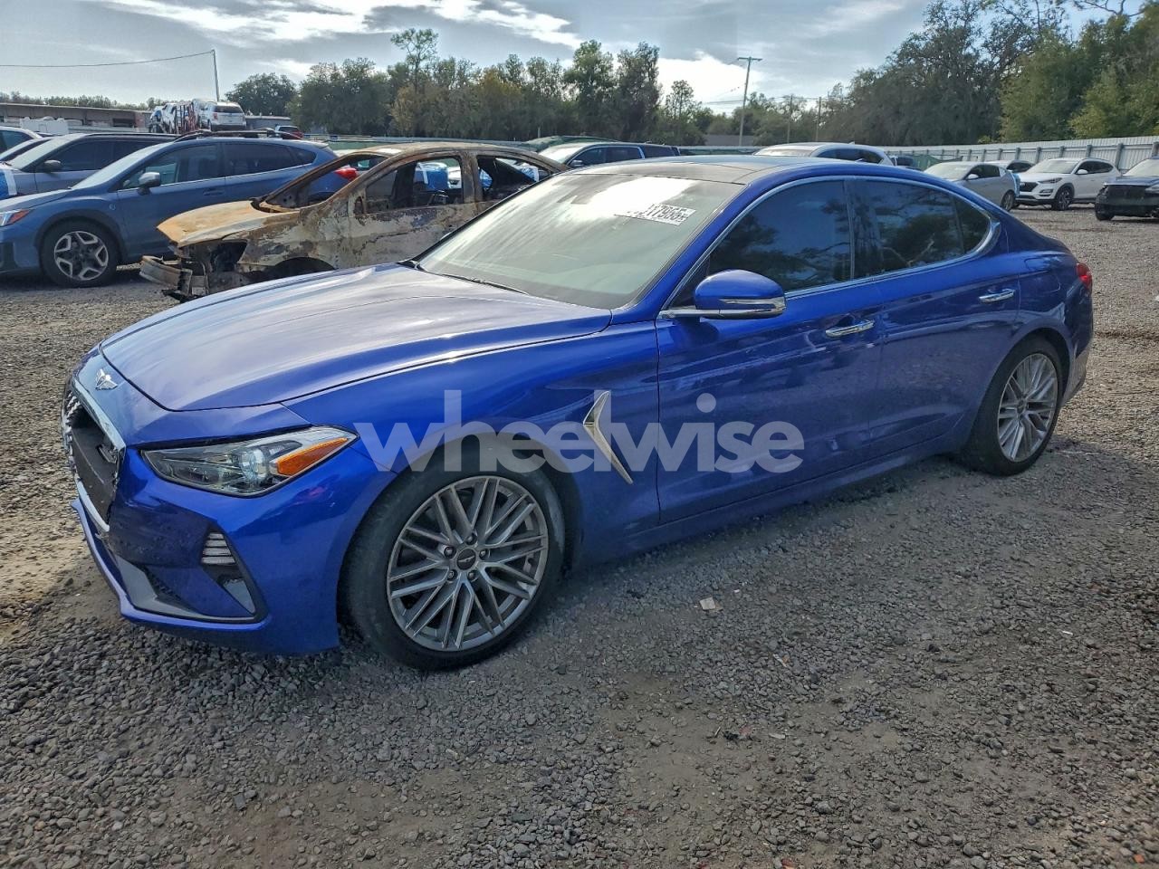 2021 GENESIS G70 ELITE (VIN KMTG34LA1MU067305) main photo