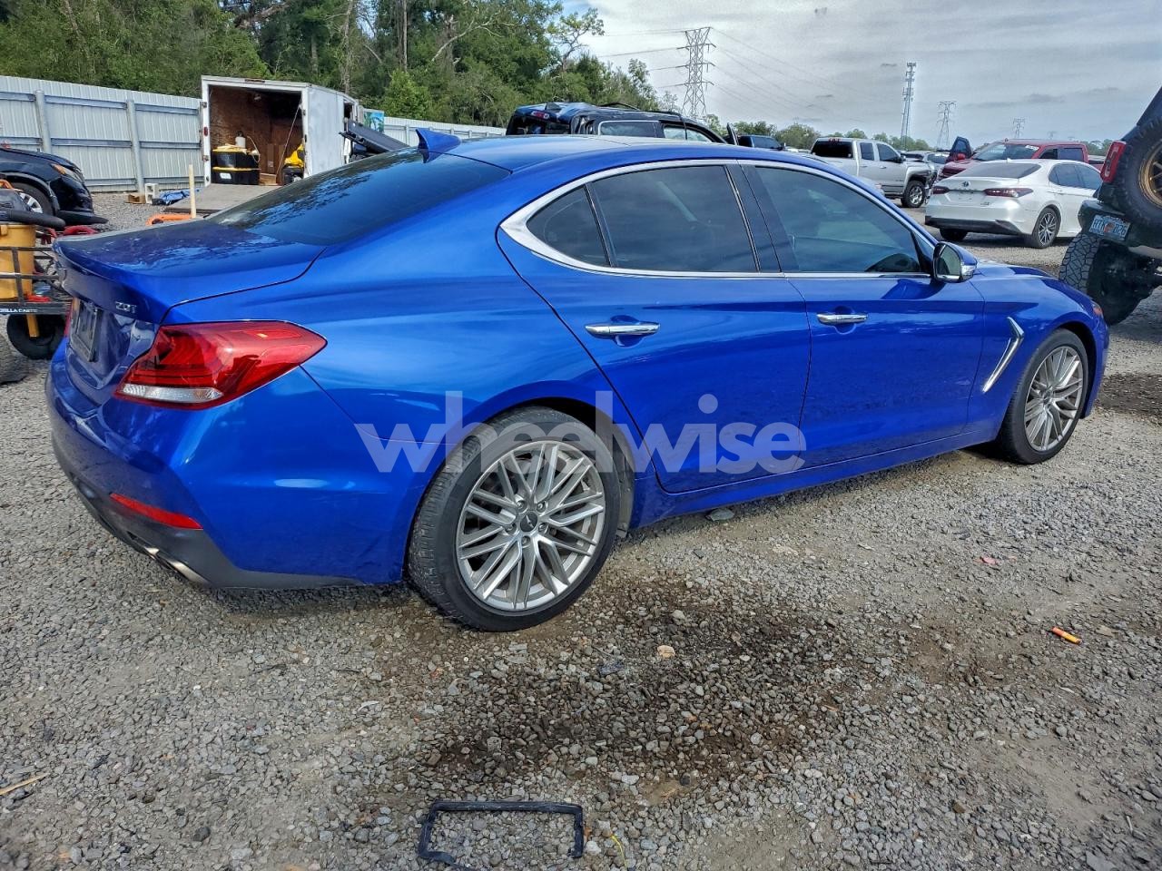 Photo 3 of 2021 GENESIS G70 ELITE (VIN KMTG34LA1MU067305)