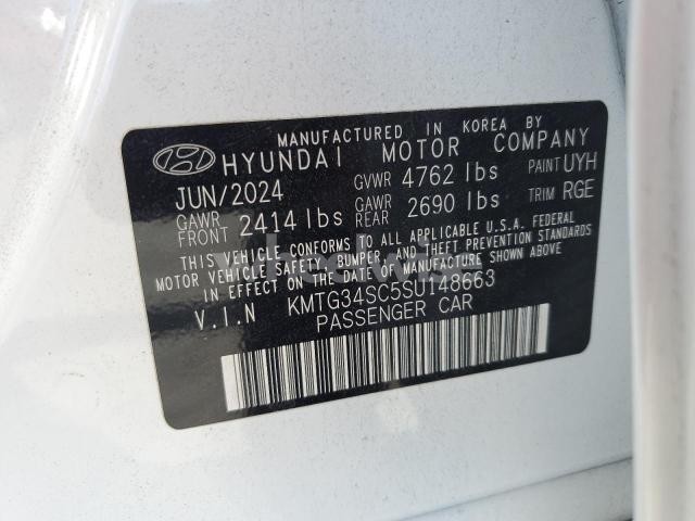 Photo 2 of 2025 GENESIS G70 BASE N/A (VIN KMTG34SC5SU148663)