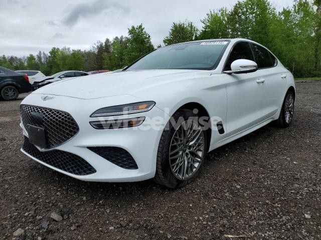 Photo 2 of 2023 GENESIS G70 BASE N/A (VIN KMTG34TA8PU124927)