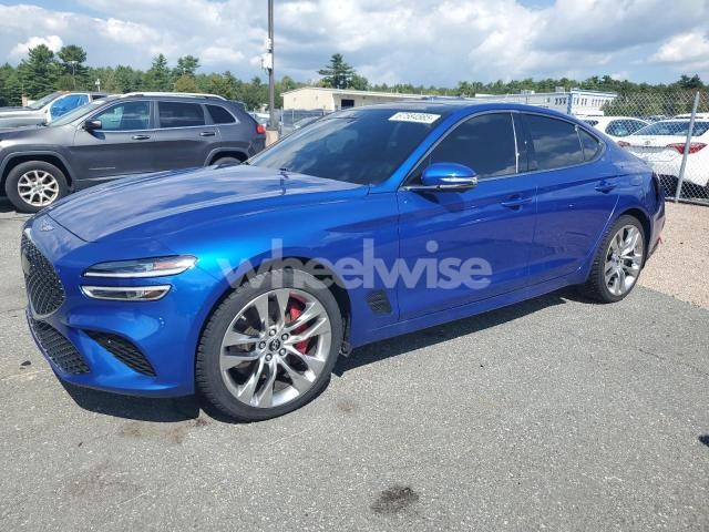 Photo 10 of 2022 GENESIS G70 BASE N/A (VIN KMTG54TE3NU094570)