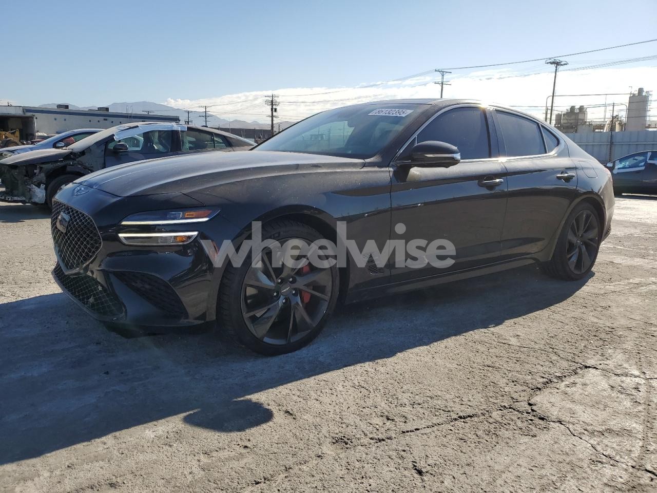 2022 GENESIS G70 BASE (VIN KMTG54TE3NU099106) main photo