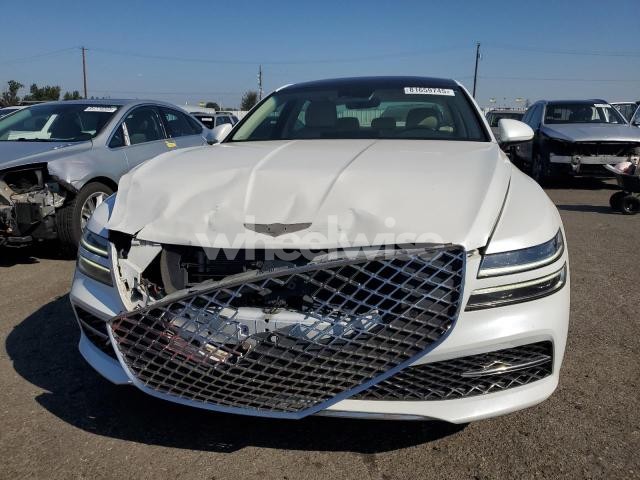 Photo 3 of 2021 GENESIS G80 BASE N/A (VIN KMTGB4SC8MU081126)