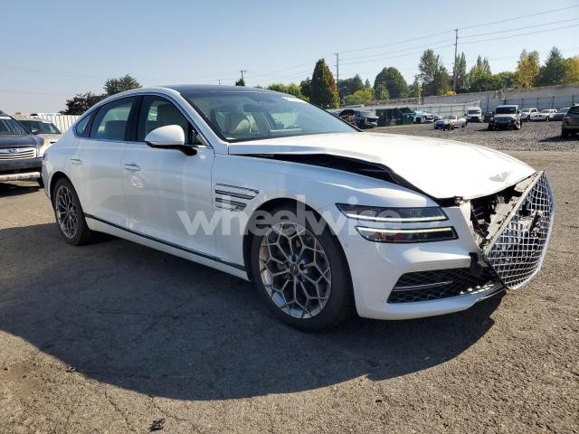 Photo 9 of 2021 GENESIS G80 BASE N/A (VIN KMTGB4SC8MU081126)