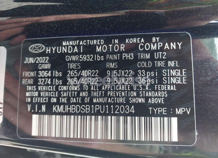 Photo 9 of 2023 Genesis Gv80 2.5T AWD (VIN KMUHBDSB1PU112034)