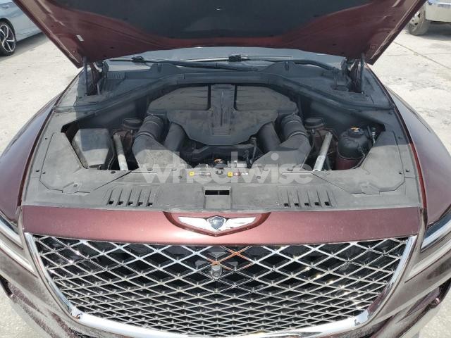 Photo 4 of 2021 GENESIS GV80 BASE N/A (VIN KMUHCESC0MU037303)