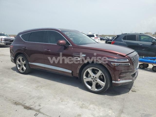 Photo 8 of 2021 GENESIS GV80 BASE N/A (VIN KMUHCESC0MU037303)