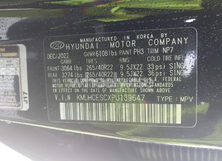 Photo 9 of 2023 Genesis Gv80 3.5T AWD (VIN KMUHCESCXPU139647)