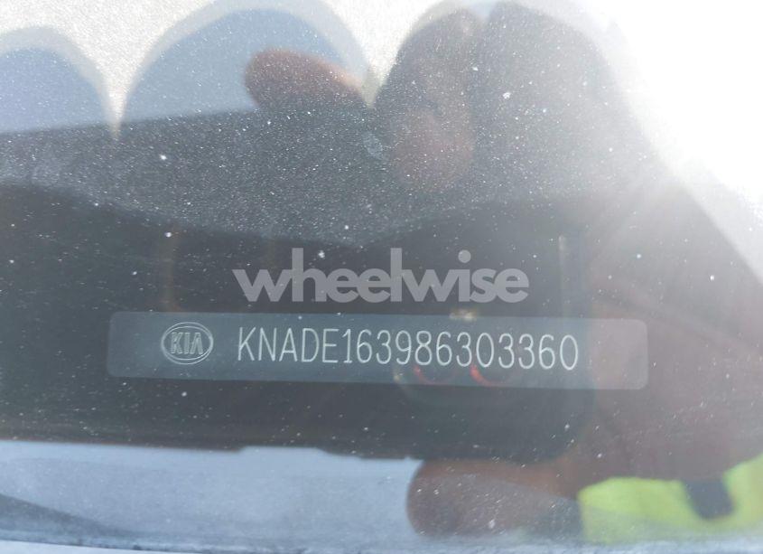 Photo 9 of 2008 Kia Rio5 SX (VIN KNADE163986303360)