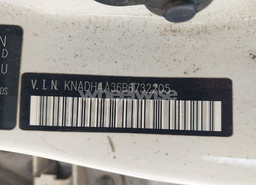 Photo 9 of 2011 Kia Rio LX (VIN KNADH4A36B6732205)