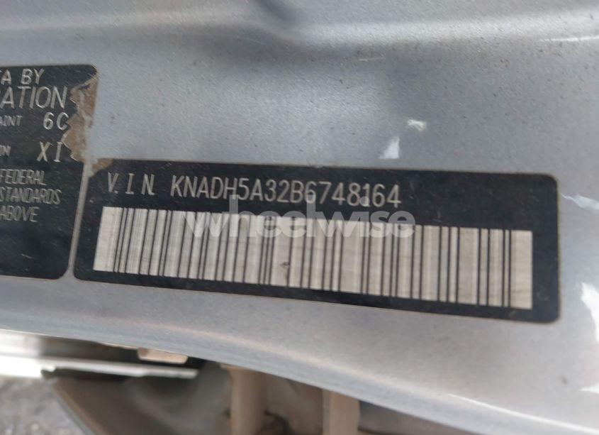 Photo 9 of 2011 Kia Rio5 LX (VIN KNADH5A32B6748164)