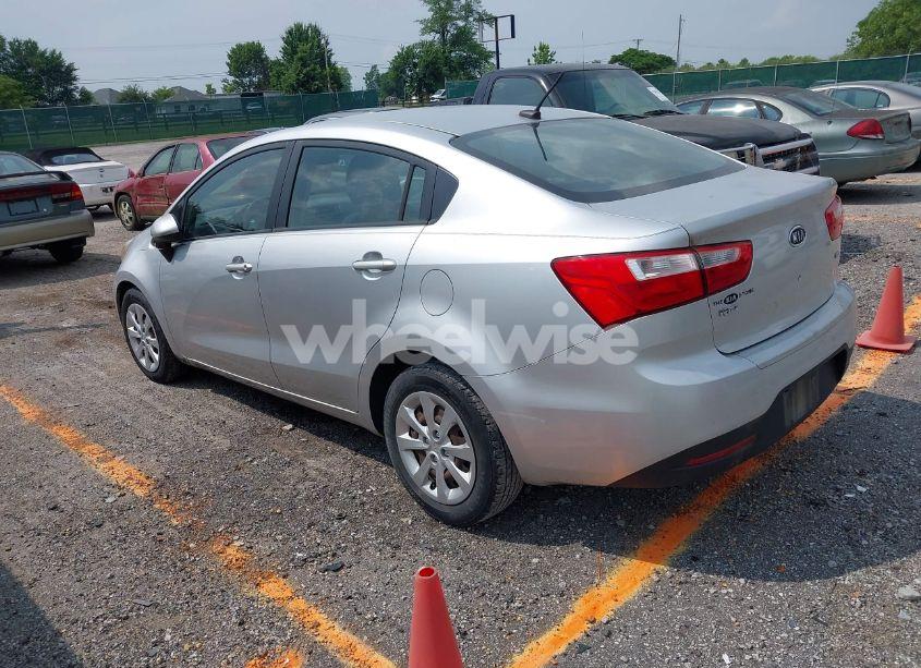 Photo 3 of 2012 Kia Rio LX (VIN KNADM4A30C6057559)