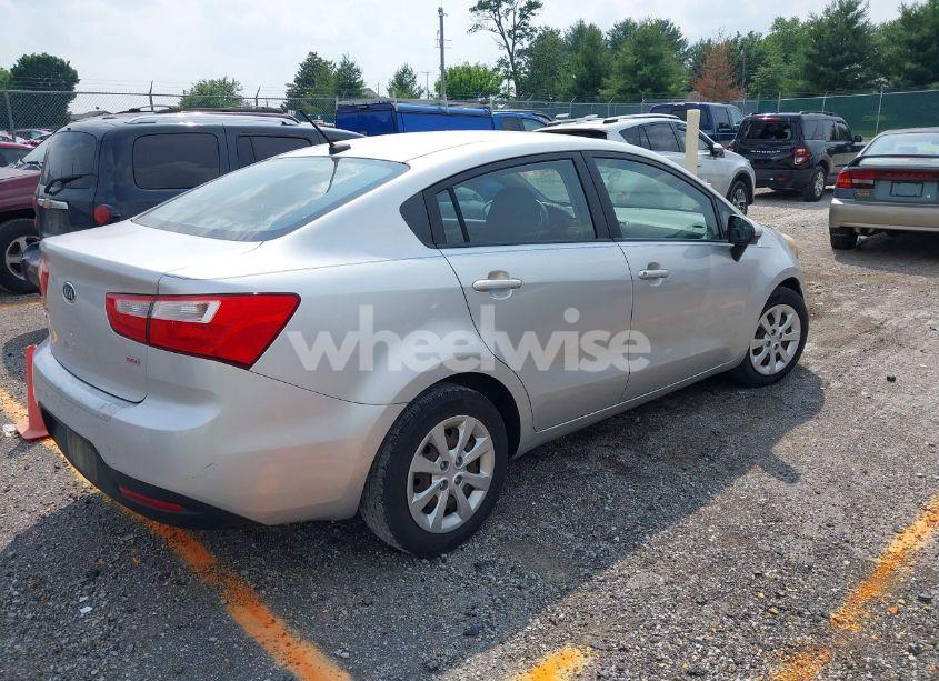 Photo 4 of 2012 Kia Rio LX (VIN KNADM4A30C6057559)