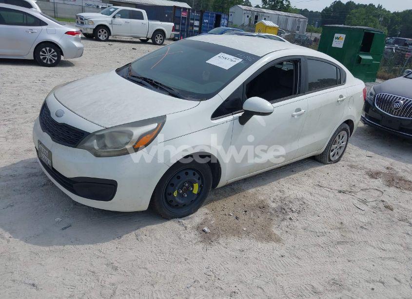 Photo 2 of 2013 Kia Rio LX (VIN KNADM4A30D6240025)