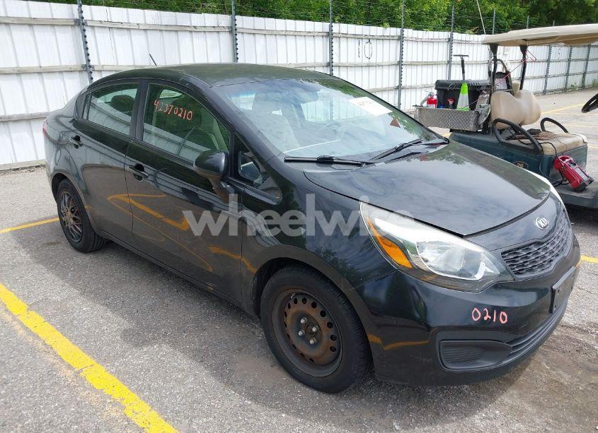 2014 Kia Rio LX (VIN KNADM4A31E6371305) main photo