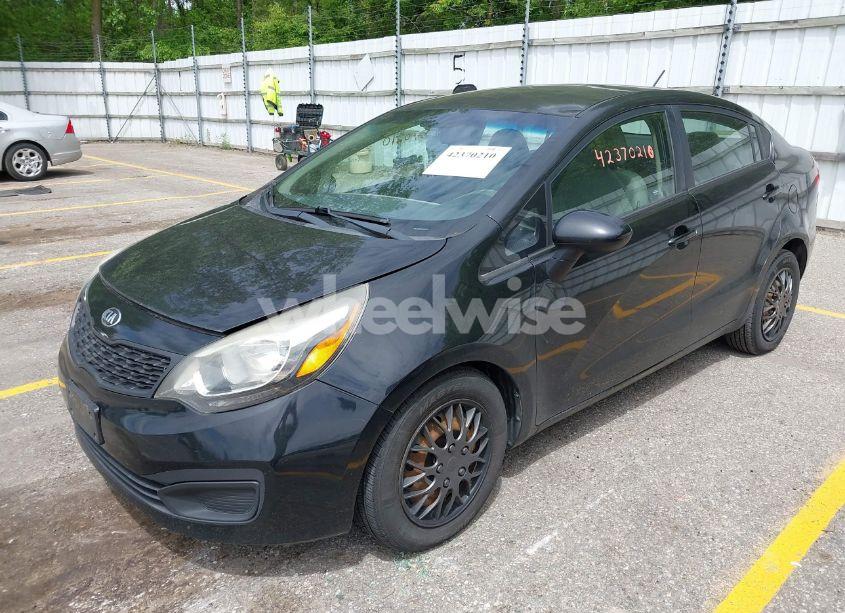 Photo 2 of 2014 Kia Rio LX (VIN KNADM4A31E6371305)