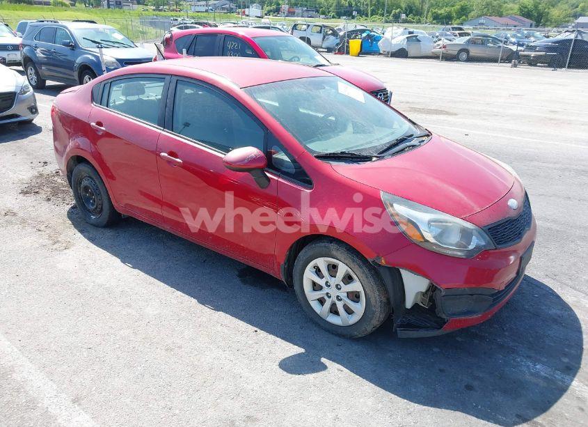 2014 Kia Rio LX (VIN KNADM4A32E6334330) main photo