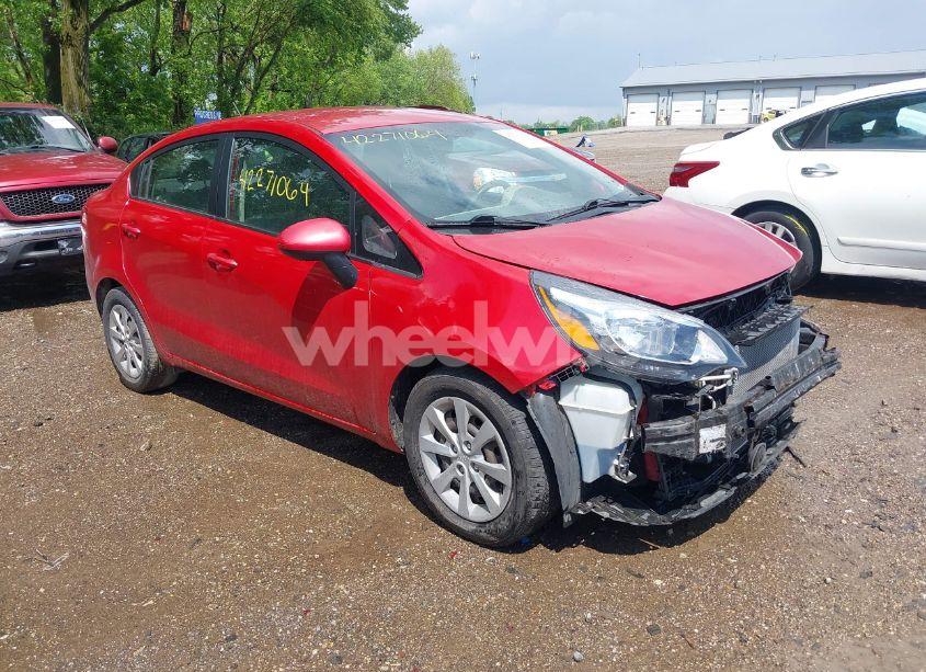 2014 Kia Rio LX (VIN KNADM4A32E6415456) main photo