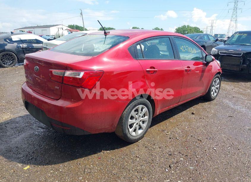 Photo 4 of 2014 Kia Rio LX (VIN KNADM4A32E6415456)