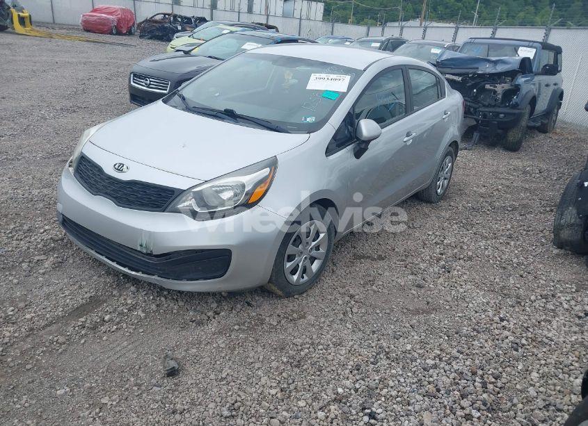 Photo 2 of 2013 Kia Rio LX (VIN KNADM4A33D6111258)
