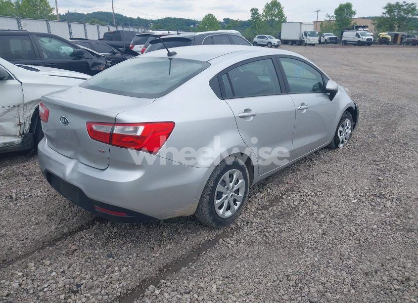 Photo 4 of 2013 Kia Rio LX (VIN KNADM4A33D6111258)