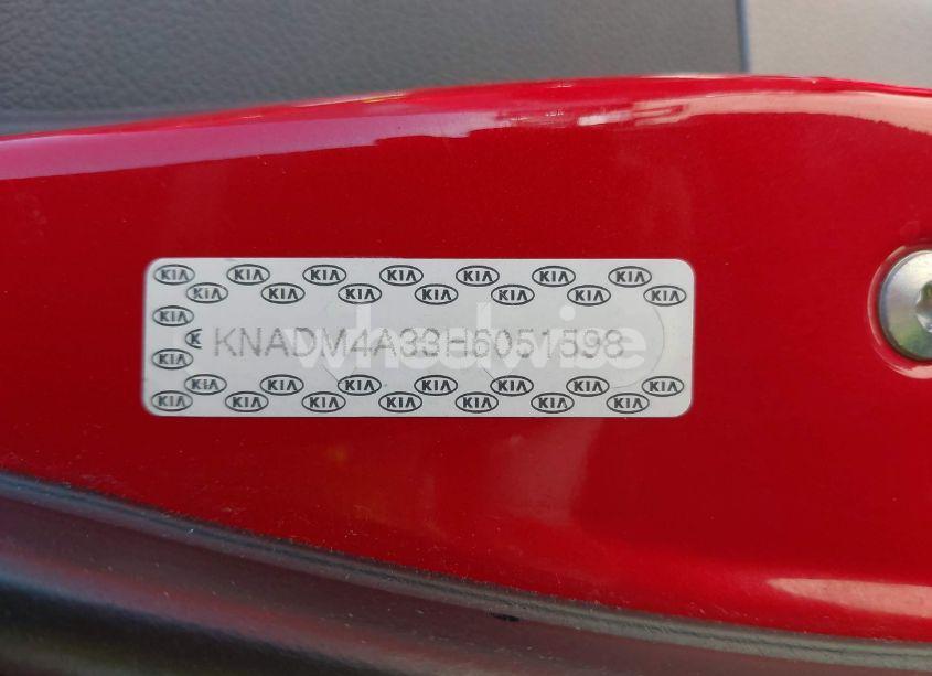 Photo 9 of 2017 Kia Rio LX (VIN KNADM4A33H6051598)