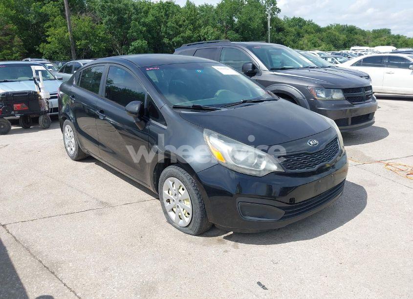 2014 Kia Rio LX (VIN KNADM4A34E6413756) main photo