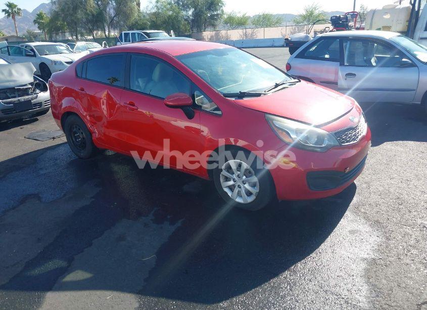 2012 Kia Rio LX (VIN KNADM4A35C6044659) main photo