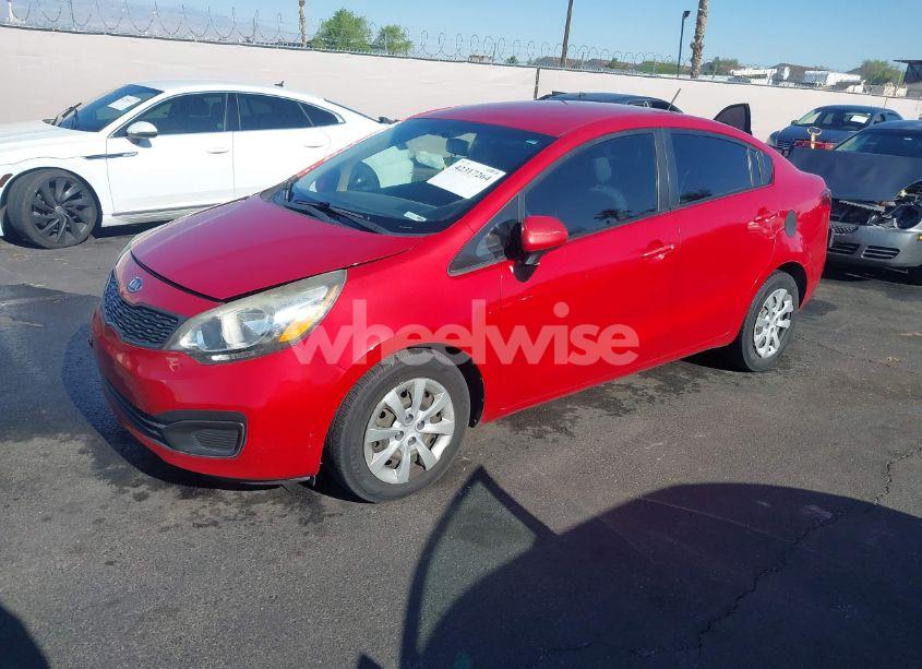 Photo 2 of 2012 Kia Rio LX (VIN KNADM4A35C6044659)