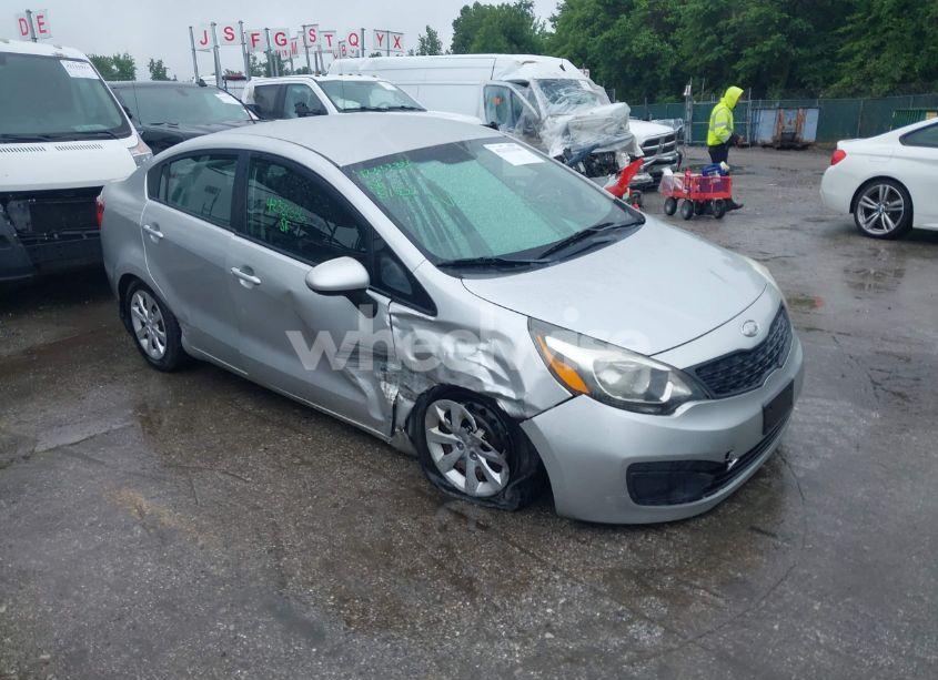2012 Kia Rio LX (VIN KNADM4A35C6077175) main photo