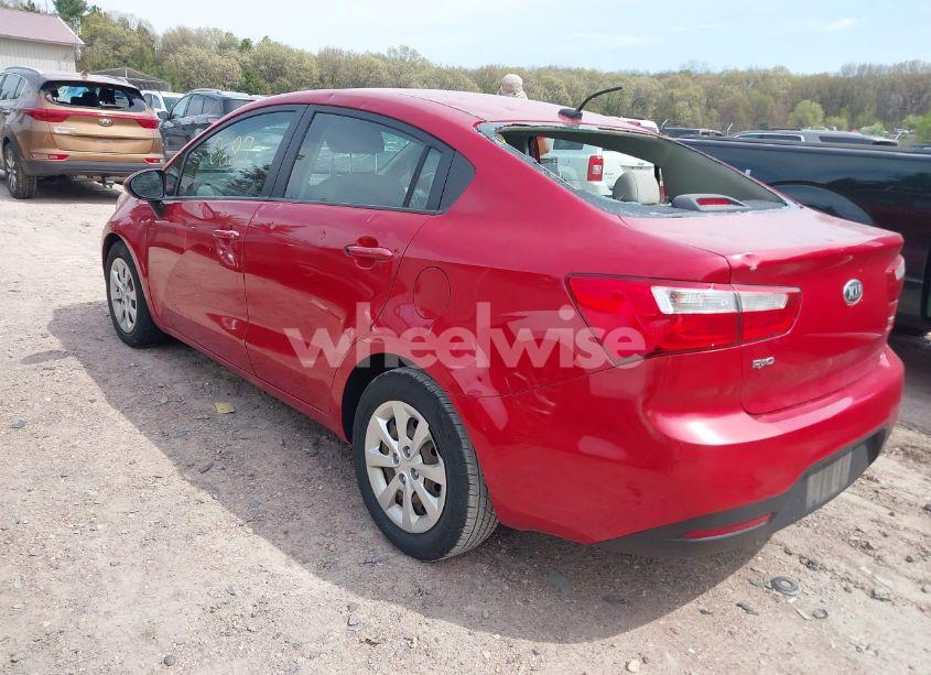 Photo 3 of 2014 Kia Rio LX (VIN KNADM4A35E6393601)