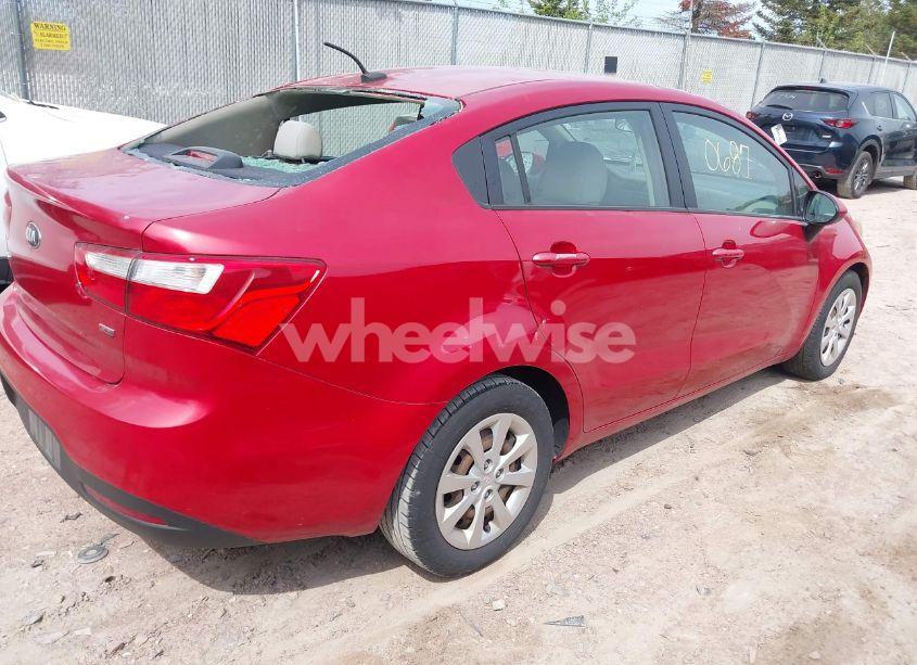 Photo 4 of 2014 Kia Rio LX (VIN KNADM4A35E6393601)